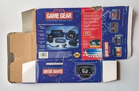 Sega Game Gear Box Color Portable Video Game System Box only No GameGear Console