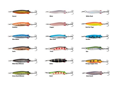 Abu Garcia Toby Spoon Indicator 7g-60g Tow Indicator Sea Trout Pike - Picture 2 of 20
