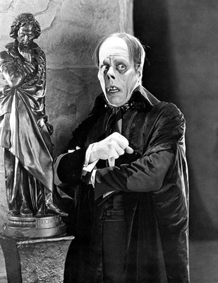 Famous Monsters Lon Chaney Sr., Phantom of the Opera, Print 14 x 11''