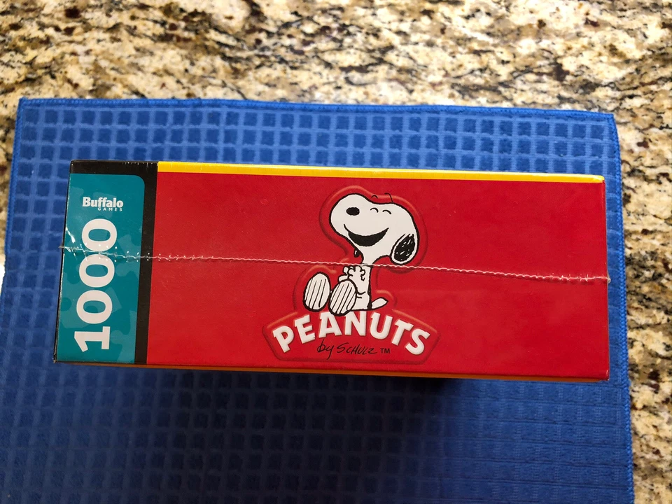 RARE Good Grief Charlie Brown Peanuts Photomosaic 1000 PC Puzzle NEW SEALED BOX - Image 4 of 4