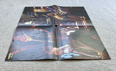 Thin Lizzy 1976 Live Phil Lynott Swedish Poster Music Magazine