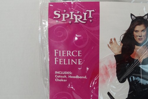 TRAJE DE GATO FELINO FEROZ ADULTO Disfraz Halloween Talla XS 0-2 - Imagen 3 de 5