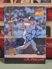 1994 Signature Rookies - Tuff Stuff Promos J.R. Phillips #P4 Signatures /1562 AU