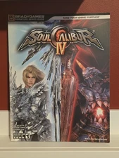 New SOUL CALIBUR IV XBox 360 & PS3 Brady Games Series Guide w/ Foldout