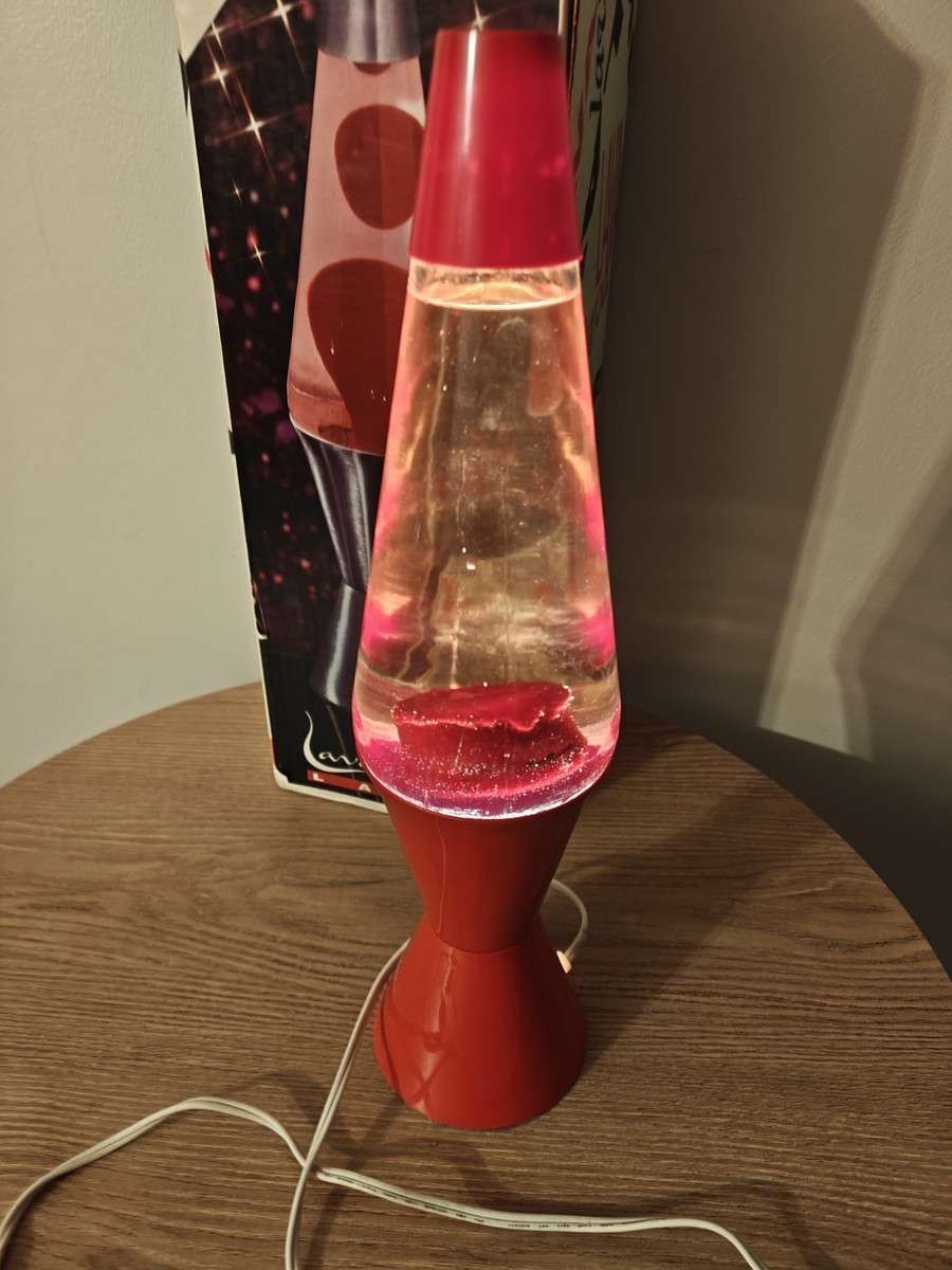LAVA LITE LAMP SILVER STREAK SERIES レッド Vintage Lava Lite Lamp Silver Streak Series Model 8610 Red