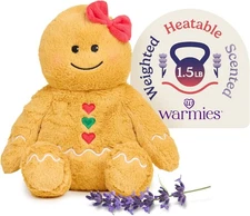 Warmies Microwavable Lavender Scented Cozy Plush--Gingerbread Girl  13"