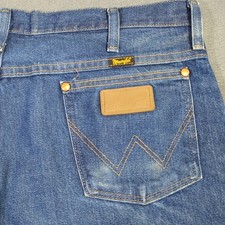 Wrangler Jeans Men's 36x30 Blue 936DEN Cowboy Cut Slim Fit Western