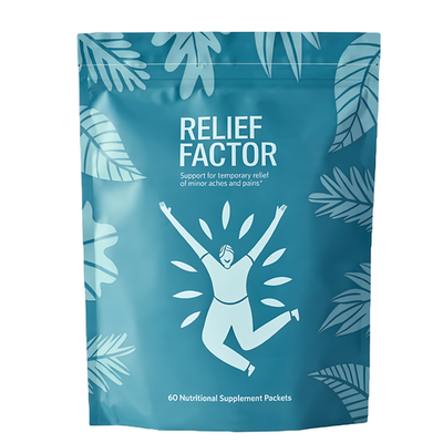 #ad Relief Factor Support for Temporary Relief of minor Aches and Pains 60 Packets $94.80