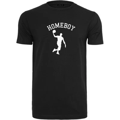Mister Tee Homeboy Tee T-Shirt Haut Silhouette Sport Impression Basketball - Photo 1/2