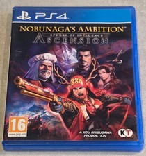 NOBUNAGA'S Ambition Sphere Of Influence Ascension sony PLAYSTATION 4 PS4 PS5