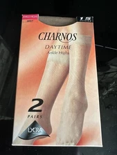 Charnos Ankle Highs tights Day Time 15denier  2 Pairs Mist  