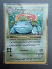 1999 1st Edition Venusaur Holo Rare 15/102 Base Set WOTC Vintage Pokémon Card
