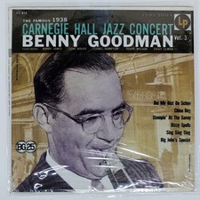 BENNY GOODMAN 1938 CARNEGIE HALL JAZZ VOL.3 COLUMBIA CL816 US SHRINK VINYL LP