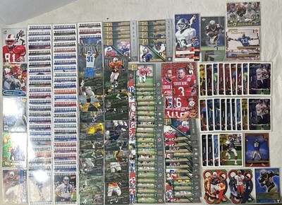 1999 NFL Football Rookie Cards 311-Card Lot Metal Universe Omega Press Pass