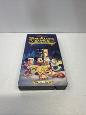 Disney's Sing Along Songs Very Merry Christmas Songs Vhs