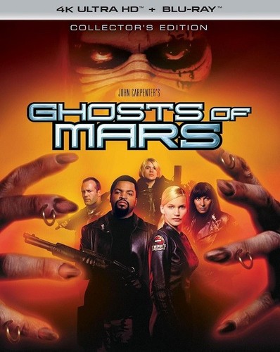 Ghosts of Mars (Natasha Henstridge) Collectors Edition New 4K Ultra HD Blu-ray - Picture 1 of 1