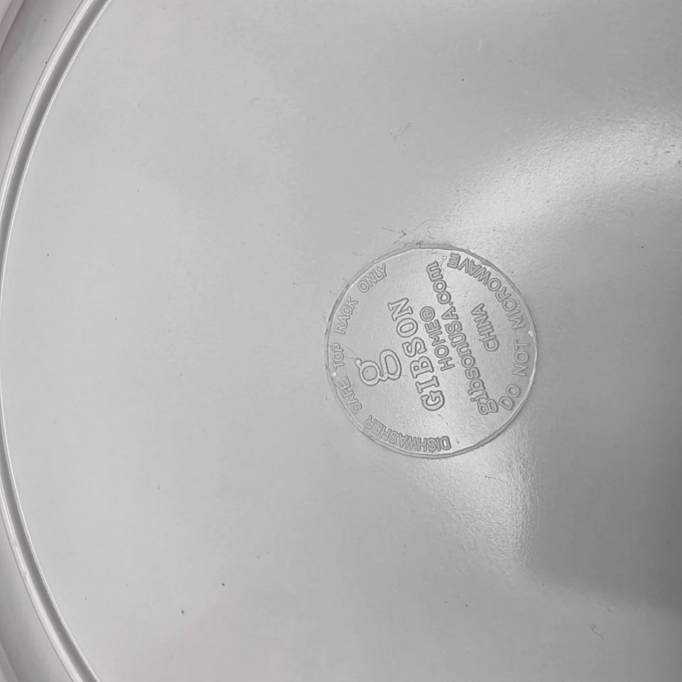 Juego de vajilla de hibisco de melamina de 14 piezas 6 tazas, 2 cuencos, 6 platos Foto 4 de 4