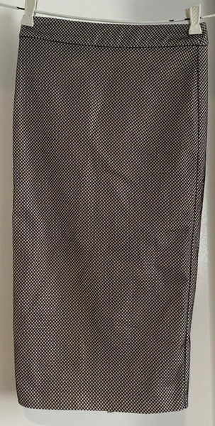 Bardot Women's Bonded Mesh Pencil Skirt, Size 6, Black/White, VGC