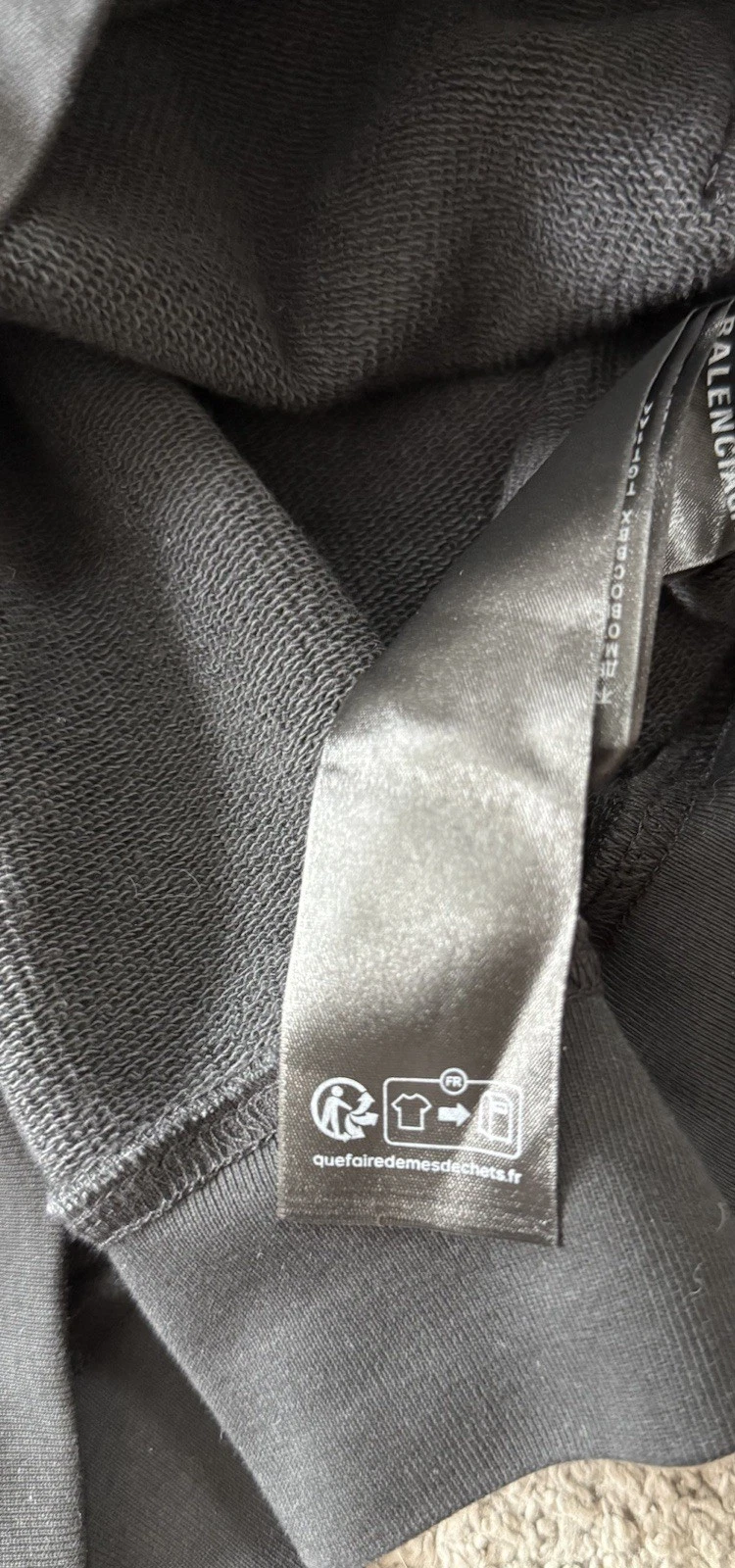 Felpa con cappuccio Balenciaga