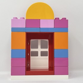 Lego Duplo 10587 Caf Set Figures Food Umbrella No Box or Instructions