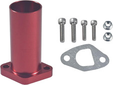 Red Intake Pipe for 212cc GX200 VM24 PWK24 Mini Bike Go Kart Engine