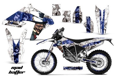 Grafik Sticker Aufkleber Für BMW G450X 2010-2011 Madhatter Zylinder W U