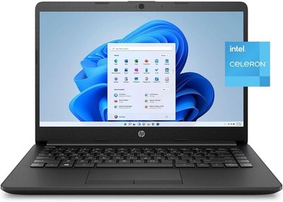HP Stream 14'' HD Laptop, Intel Celeron N4120, 4GB RAM, 64GB eMMC, Win 11