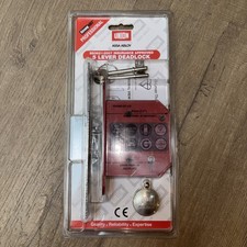 Union BS3621:2007 Insurance Approved 3” 5 Lever Deadlock Satin Chrome