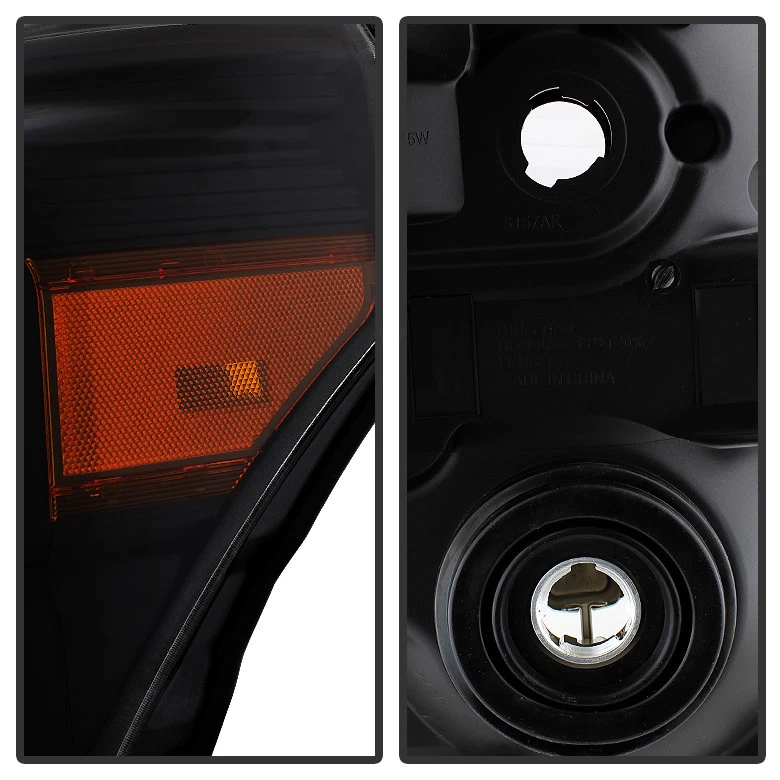 Faros negros Ford F250 F350 F450 Super Duty 2011-2016 luces de señalización izquierda+derecha Foto 4 de 4