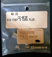 Stageline Connectors Big Foot 3 Cond Plug Item  CC-BF3P