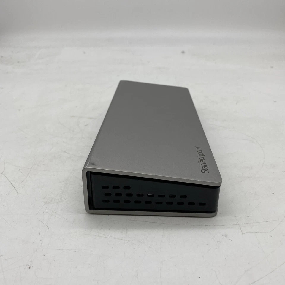 Estación de acoplamiento StarTech TB3DOCK2DPPD Thunderbolt 3 Dual-4K con adaptador de CA Foto 3 de 4