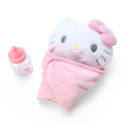 Hello Kitty Plushie Osewa Set Sanrio Official Baby Care Set Plush
