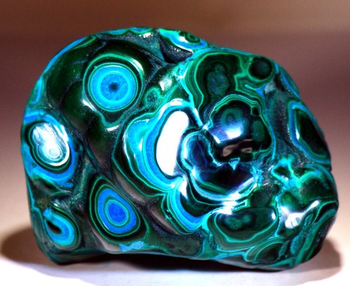 3,75 Zoll 13,6 Unzen Top Vivid Chrysocolla mit Malachit, Kongo! CR543