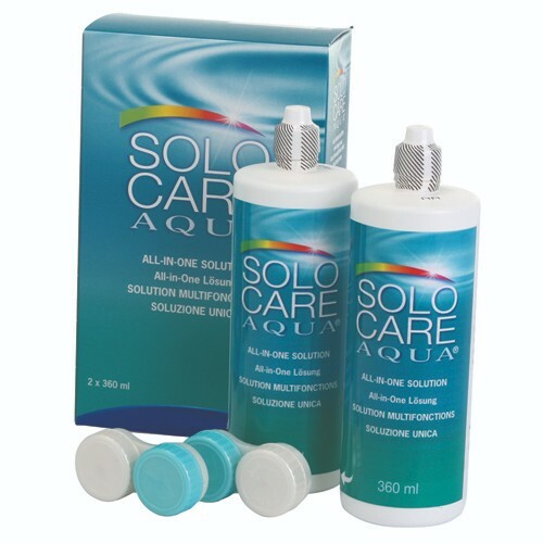 Solo Care Aqua Contact Lens Solution 3 Months 2 X 360ml Solocare Menicon For Sale Online Ebay