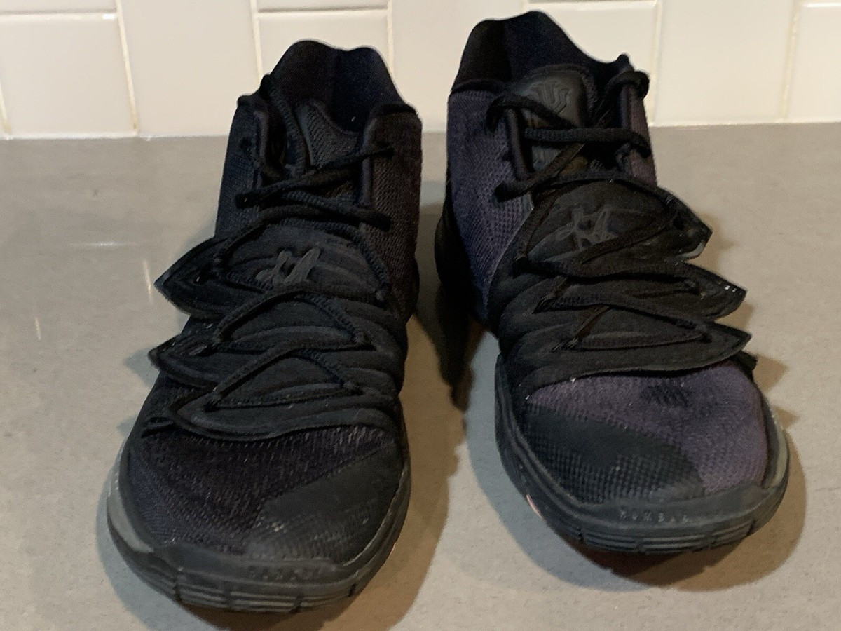 Nike Kyrie 5 Neon Sole Triple Black AO2918-001 Shoe Sneaker