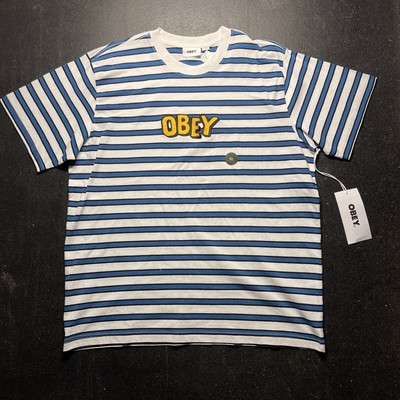 obey striped shirt