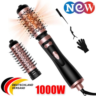 Warmluftbürste Föhnbürste Fönbürste Lockenstab Hairstyler Lockenwickler 3-IN-1