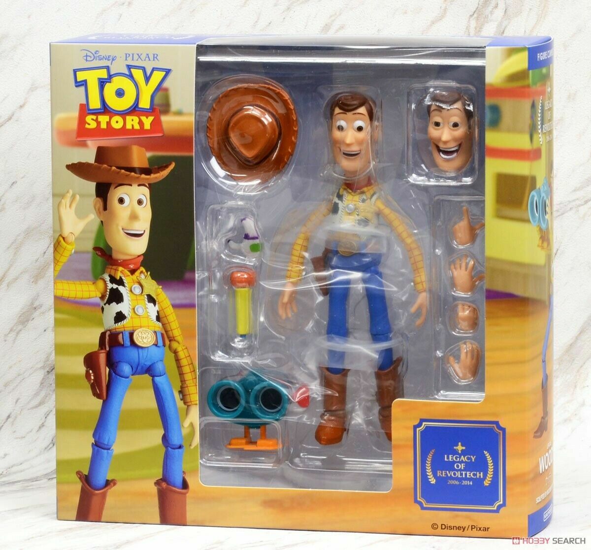 Kaiyodo Toy Story Woody Action Figure Legacy of Revoltech LR-045