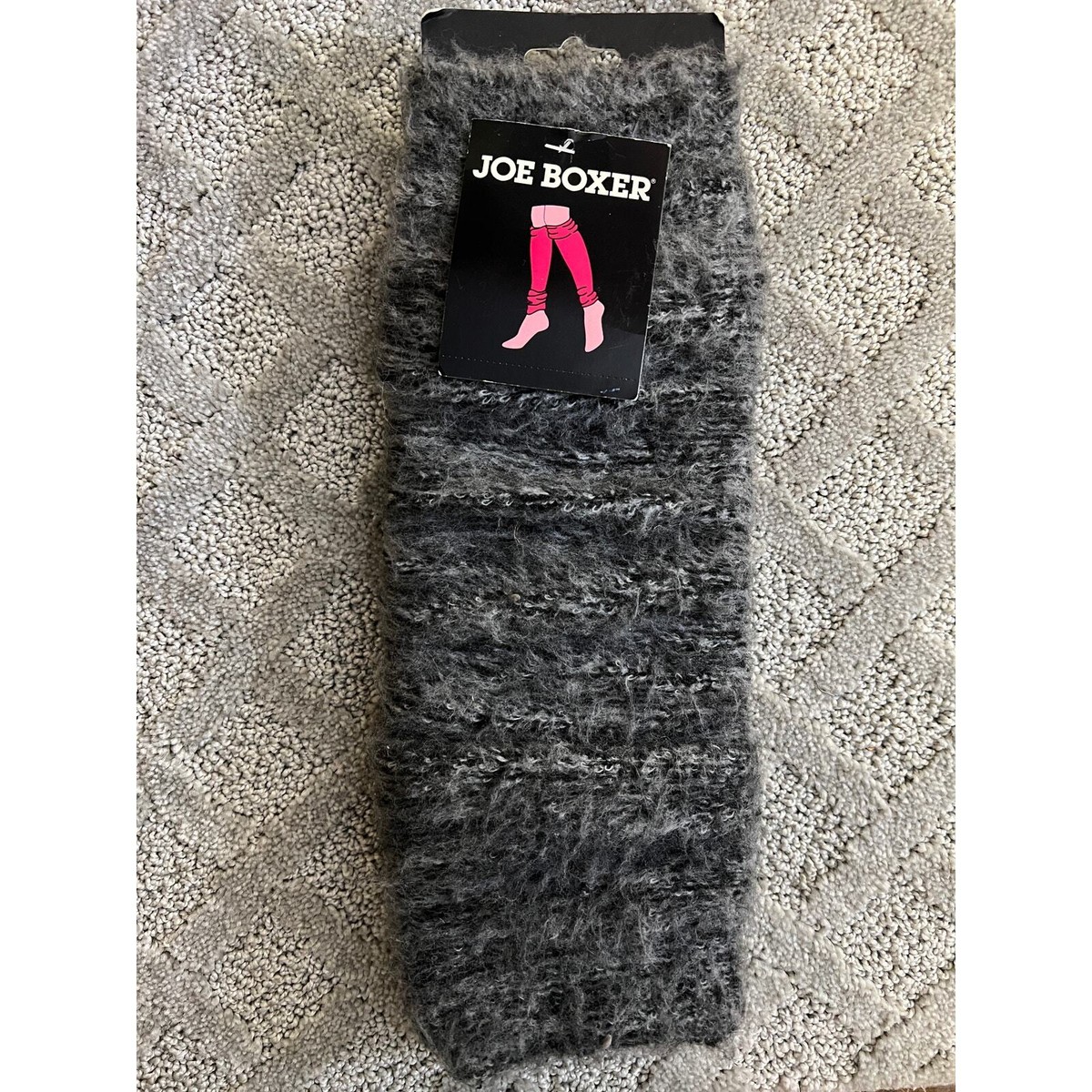 Vintage Leg Warmers Joe Boxer Footless Boot Sock Sweater Knit Y2K