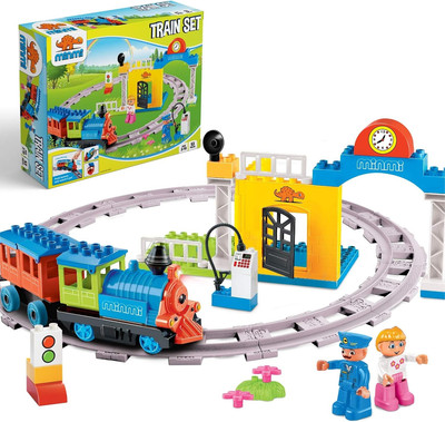 Electric Train Set-Toddler Train Toy Figures & Playsets for Age 2-10Year Old Boy