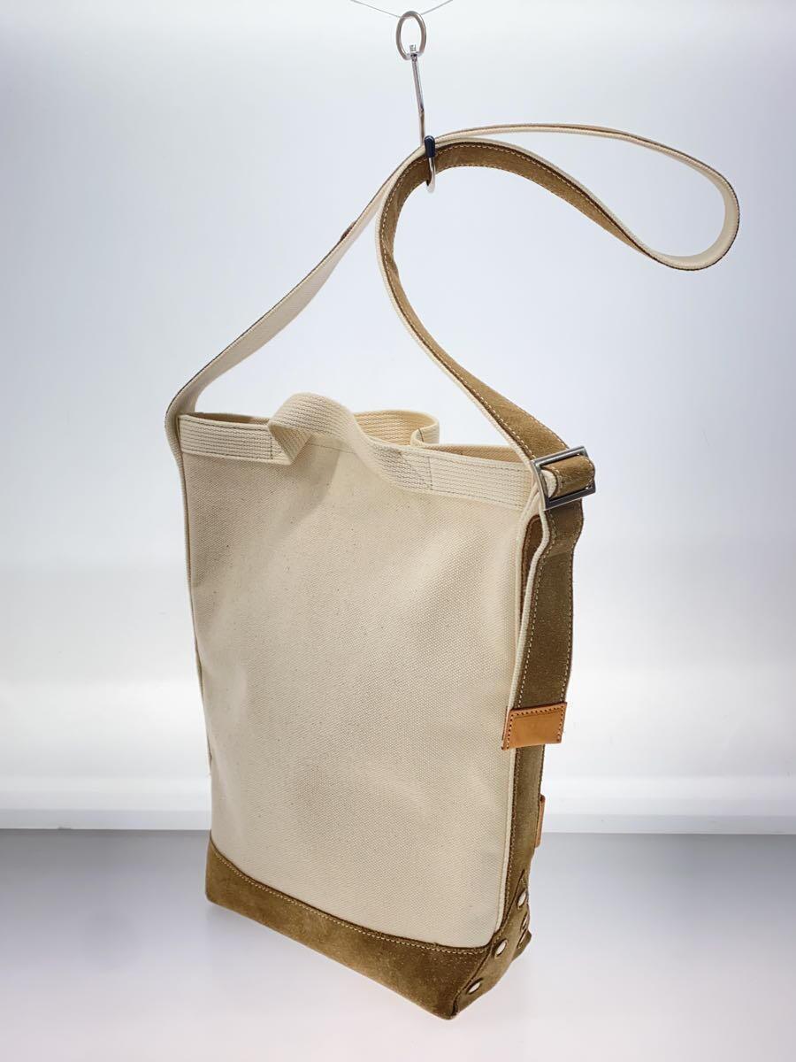 Hender Scheme campus suede shoulder big shoulder bag BEG Hender Scheme campus suede shoulder big shoulder bag BEG
