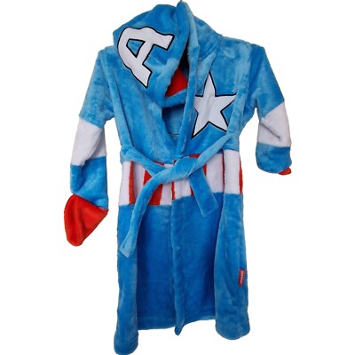 TU marvel Captain America Kids age 5-6 years Dressing Gown