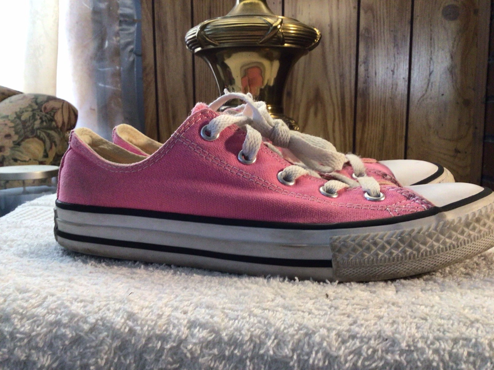 Tela rosa Converse All Star gioventù taglia 3