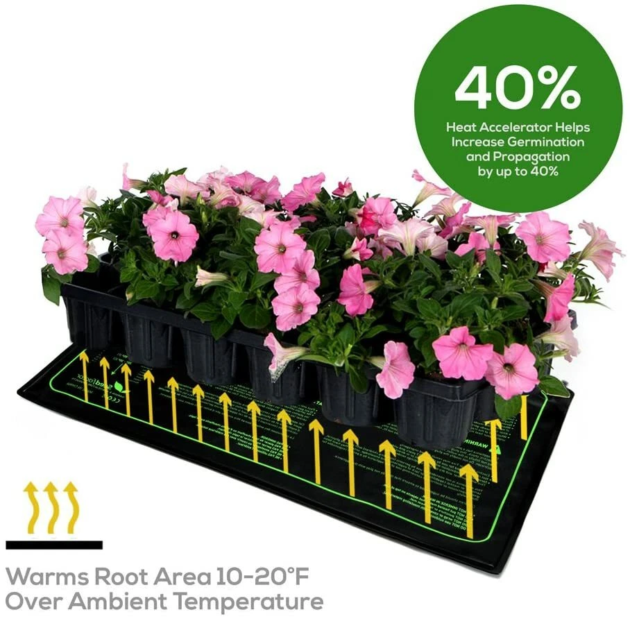 Almohadilla térmica hidropónica MET Seedfactor Plántulas Arrancador de semillas para jardín y hogar Foto 3 de 4