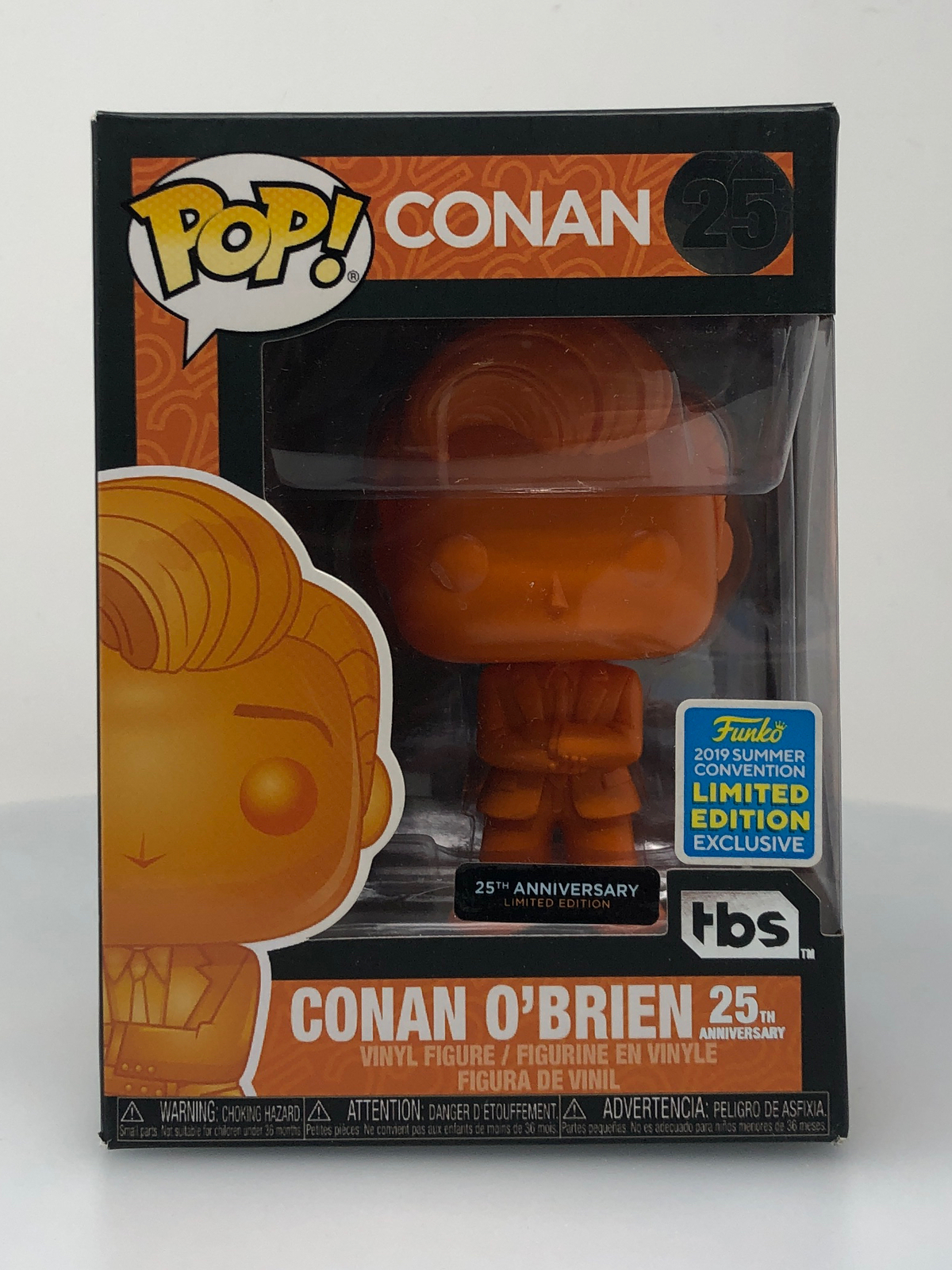 En Oferta Funko Pop! Figura De Vinilo Naranja #25 De Celebridades Conan O'Brien Dañada