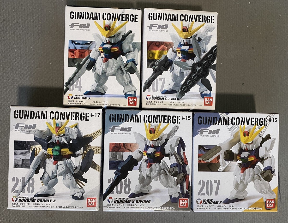FW Gundam Converge Gundam X Set | eBay