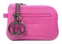Esquire Peru Key Case SchlüSselmäPpchen Pink Purpur Neu