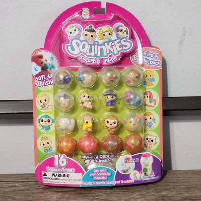 Squinkies Series 4 Mystery Bubble Pack 16 Characters Blip Toys Figures