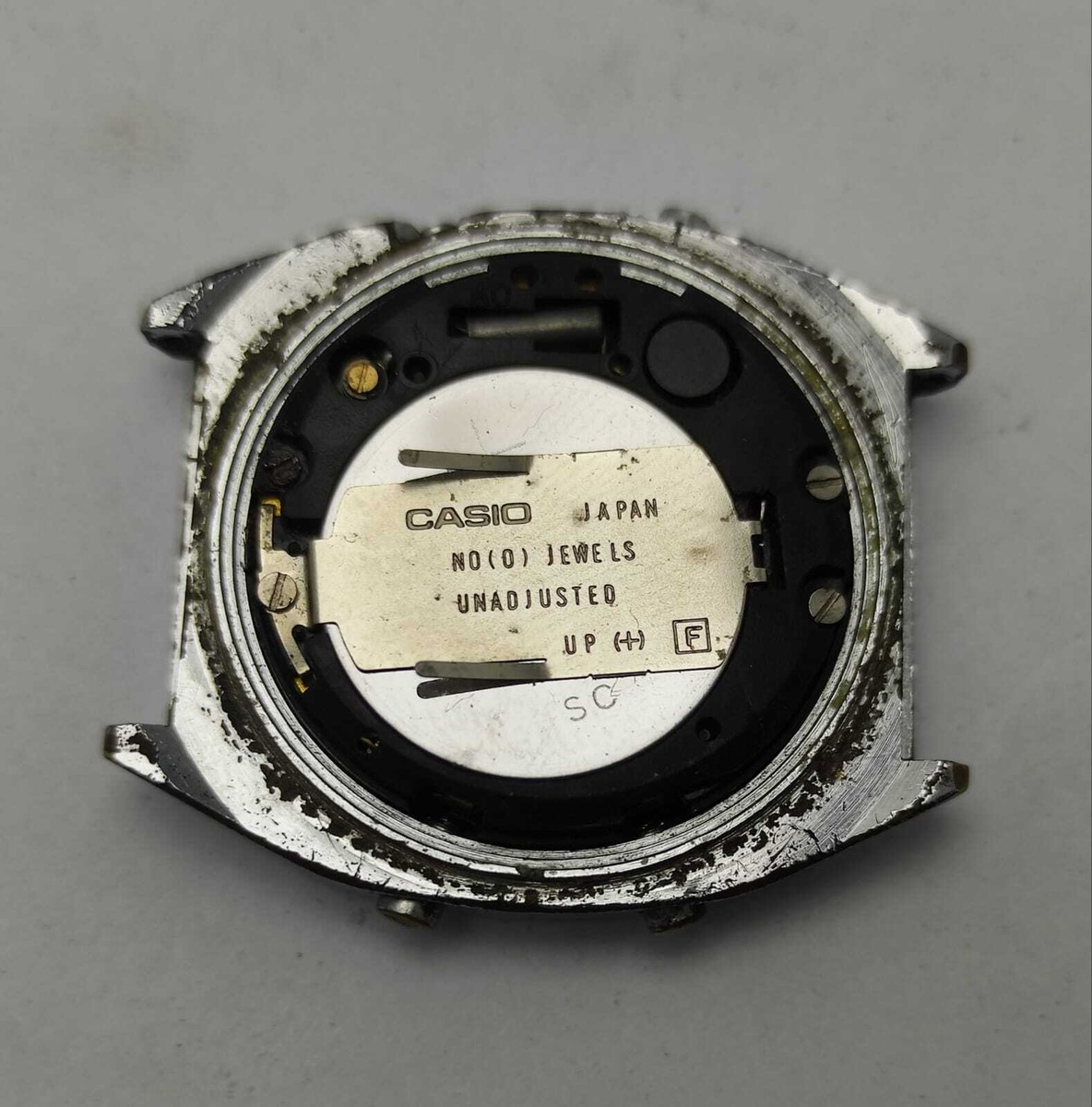 CASIO デジタル腕時計 103 A201 Casio 103 A201 Blue Thunder Digital Vintage Watch for Parts