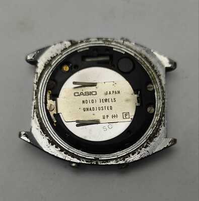Casio 103 A201 Blue Thunder Digital Vintage Watch for Parts